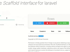 Scaffold Interface Screenshot 1