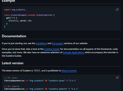 Scalatra Screenshot 1