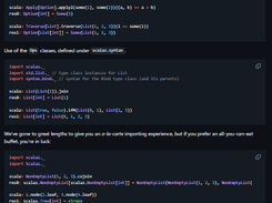 Scalaz Screenshot 1