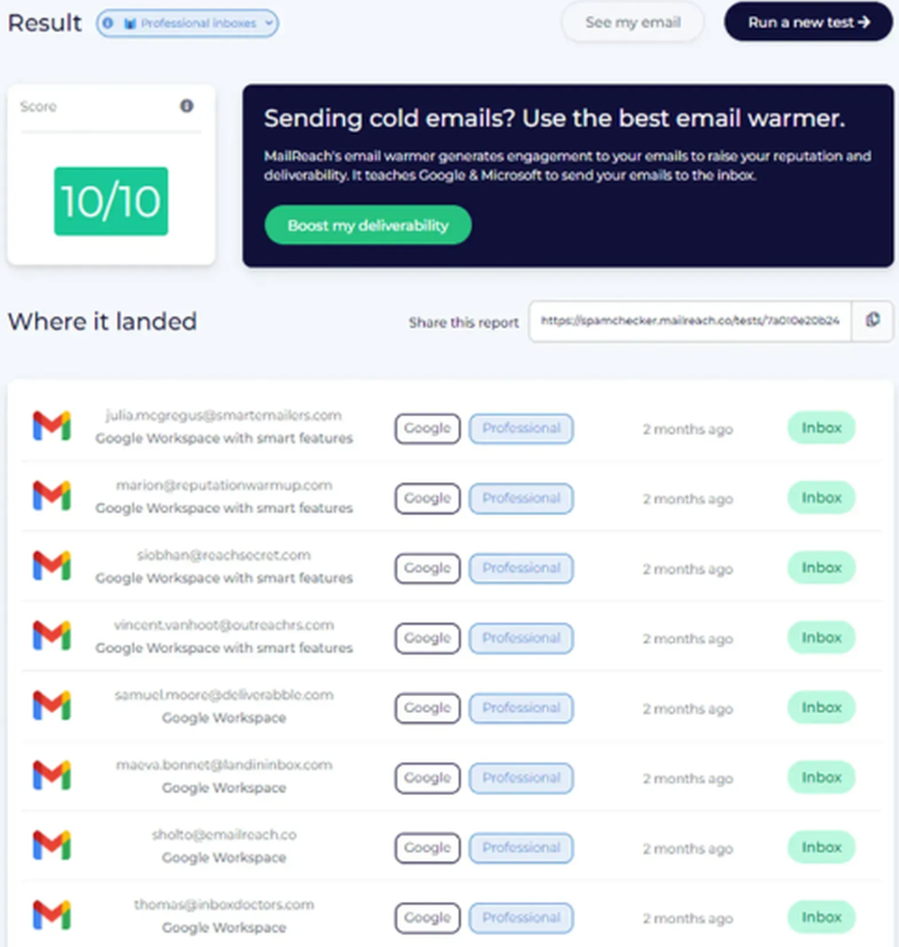 ScaledMail Screenshot 1