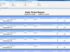 Daily Ticket Report