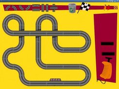 Placed tiles so the track is valid