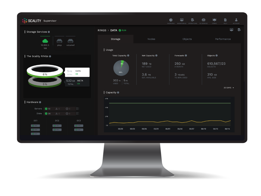Scality Screenshot 1