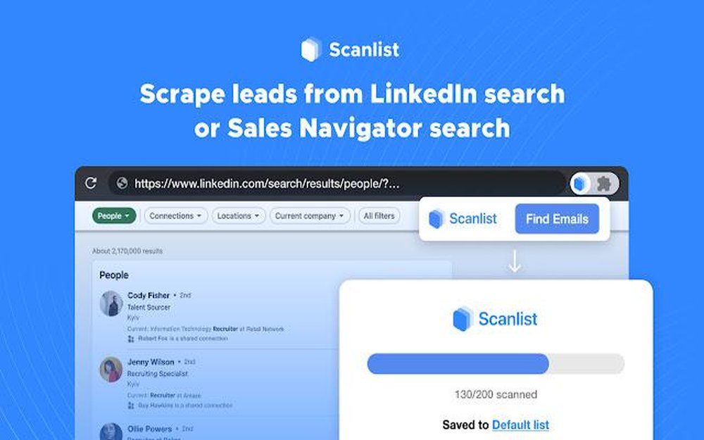 Scanlist Screenshot 1