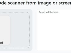 qr code scanner from image