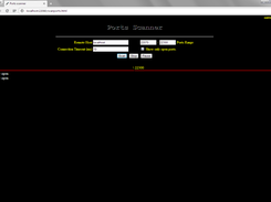 Scanning result example 2