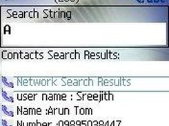 Contacts Search in the Scattercom network[Thanks to Namee]