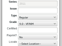 Data Entry Window