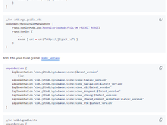 Scene Framework Screenshot 1