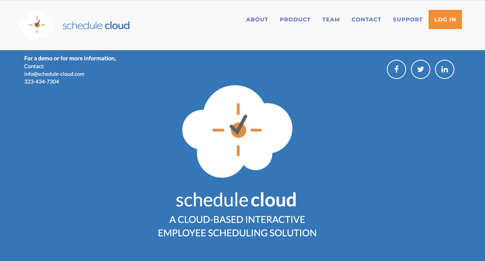 schedule cloud Screenshot 1