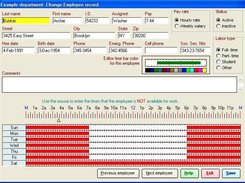 Scheduling Employees Screenshot 2