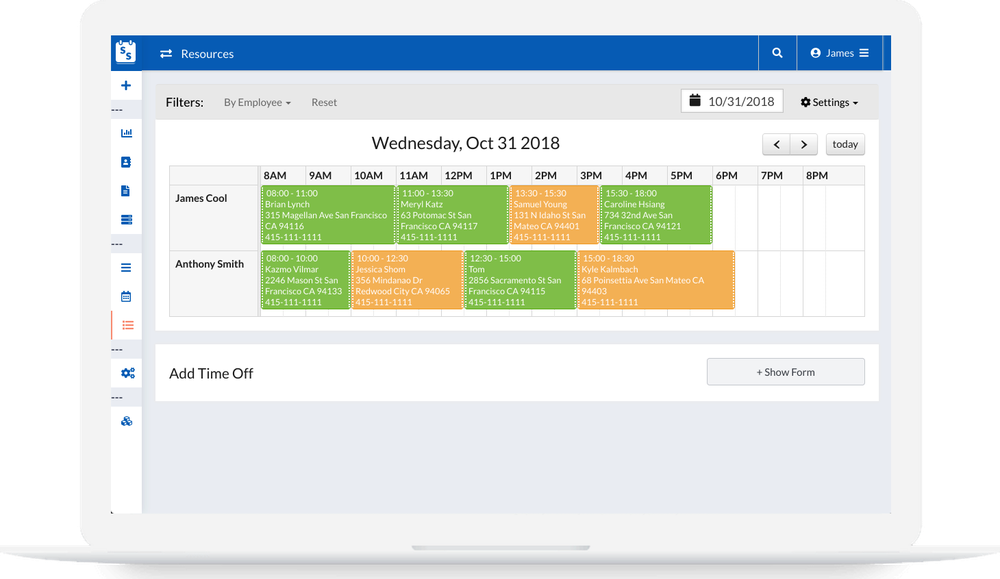 Scheduling Suite Screenshot 1