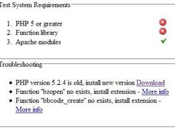 Scheduller - pre-instalation program environment test