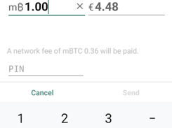 Schildbach Bitcoin Wallet Screenshot 5