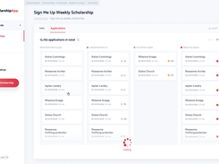 ScholarshipApp Applications View