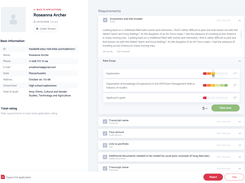 ScholarshipApp Scoring