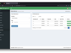 School And College Management System Screenshot 5