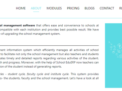 School EduERP Screenshot 1