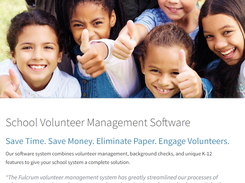 Fulcrum School Volunteer Management Screenshot 1