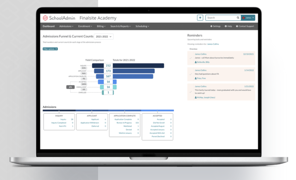 SchoolAdmin Screenshot 1