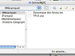 Main window (French / Mac OS X Tiger)