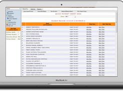 A View of the SChool Management Software