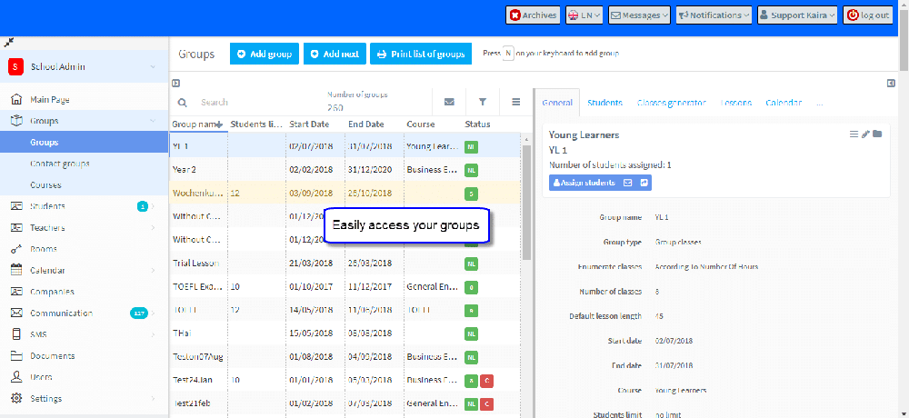 SchoolMate Screenshot 1