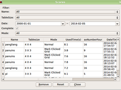 Open Schulte table Screenshot 2