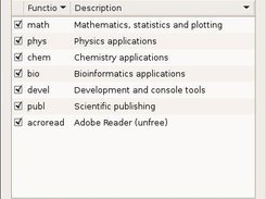 Application category chooser in 0.3-testing series