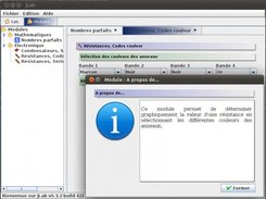jLab 0.3.2 - Interface module (codes couleurs résistances),