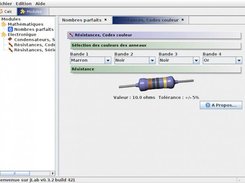 jLab 0.3.2 - Interface module (codes couleurs résistances)