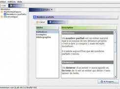 jLab 0.3.2 - Interface module (nombres parfaits)