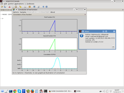 Scilab Convolution GUI Screenshot 1