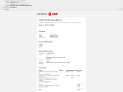 Scipio ERP Screenshot 3