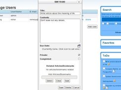 Edit your todo in Sciret