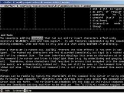 Windows 2000/PDCurses, Terminal color scheme (v0.7-dev)