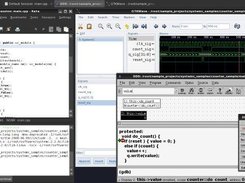 SystemC, gdb, kate and gtkwave