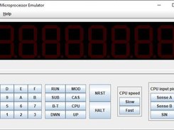 Main frame of emulator