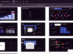 Turn your data into live, interactive slides that are always up-to-date and boardroom presentation ready.