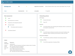 Scorechain Entity Directory with due diligence data for over 700 VASPs