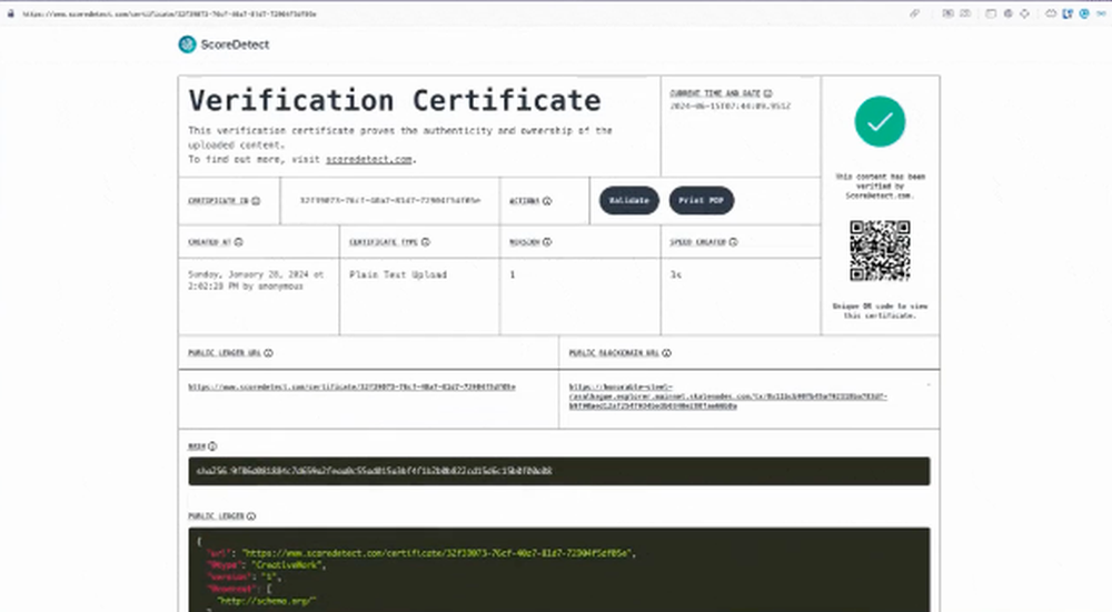 ScoreDetect Screenshot 1