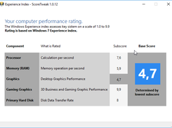 ScoreTweak Screenshot 1