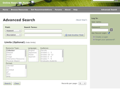 Advanced Search