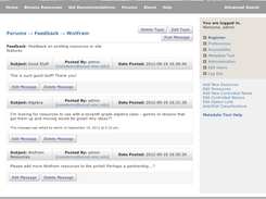 Forums