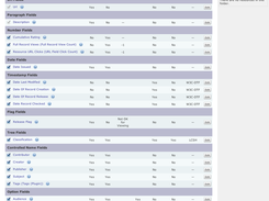 Metadata Field Editor