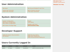 Portal Administration