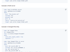 SCP for GitHub Actions Screenshot 1