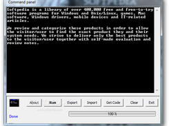 command panel preview