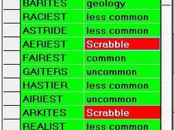Unscrambles letters.
