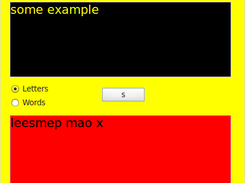 scramble sentence Screenshot 1